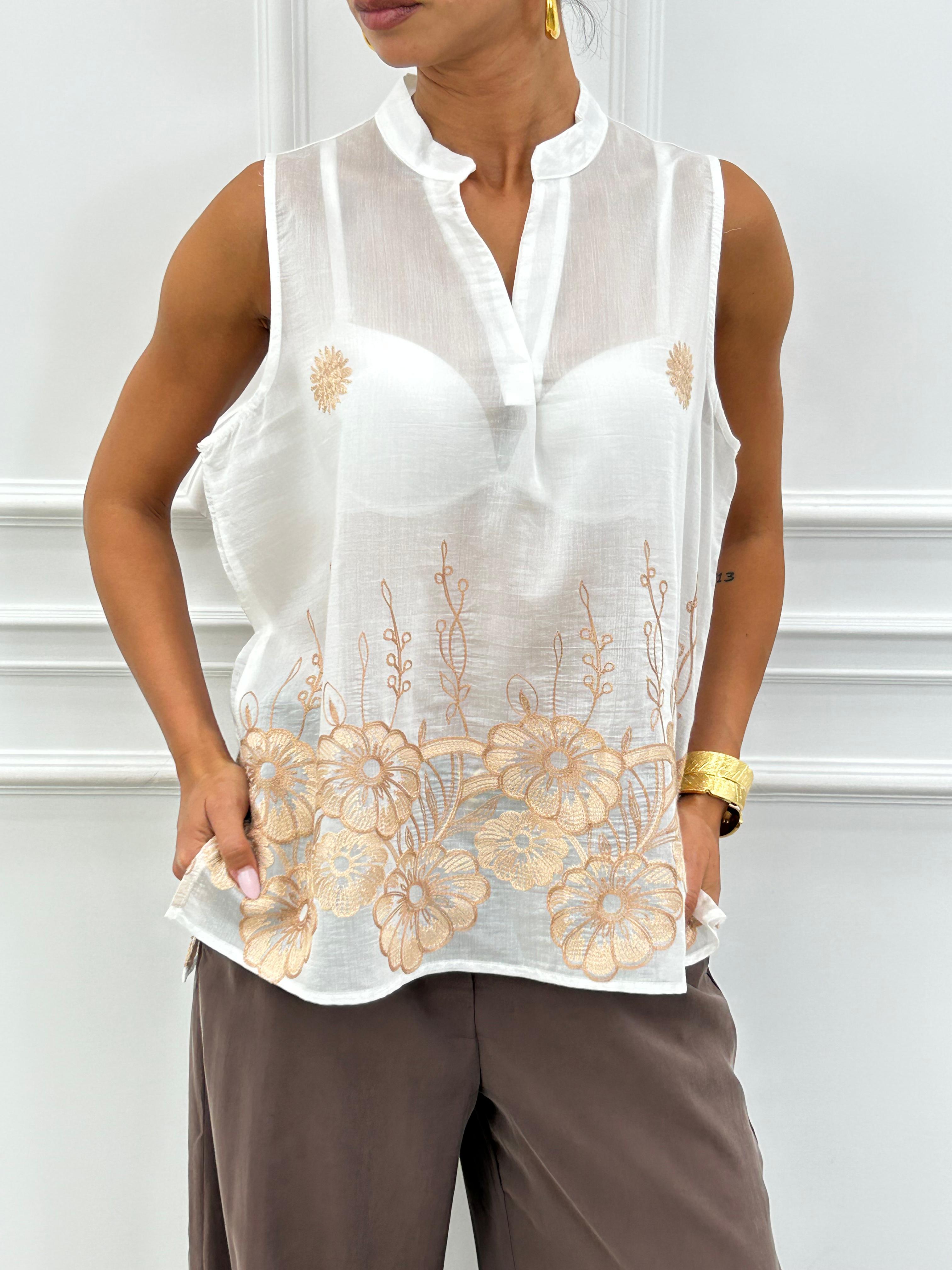 MAGLIA CON RICAMI NEW SS25