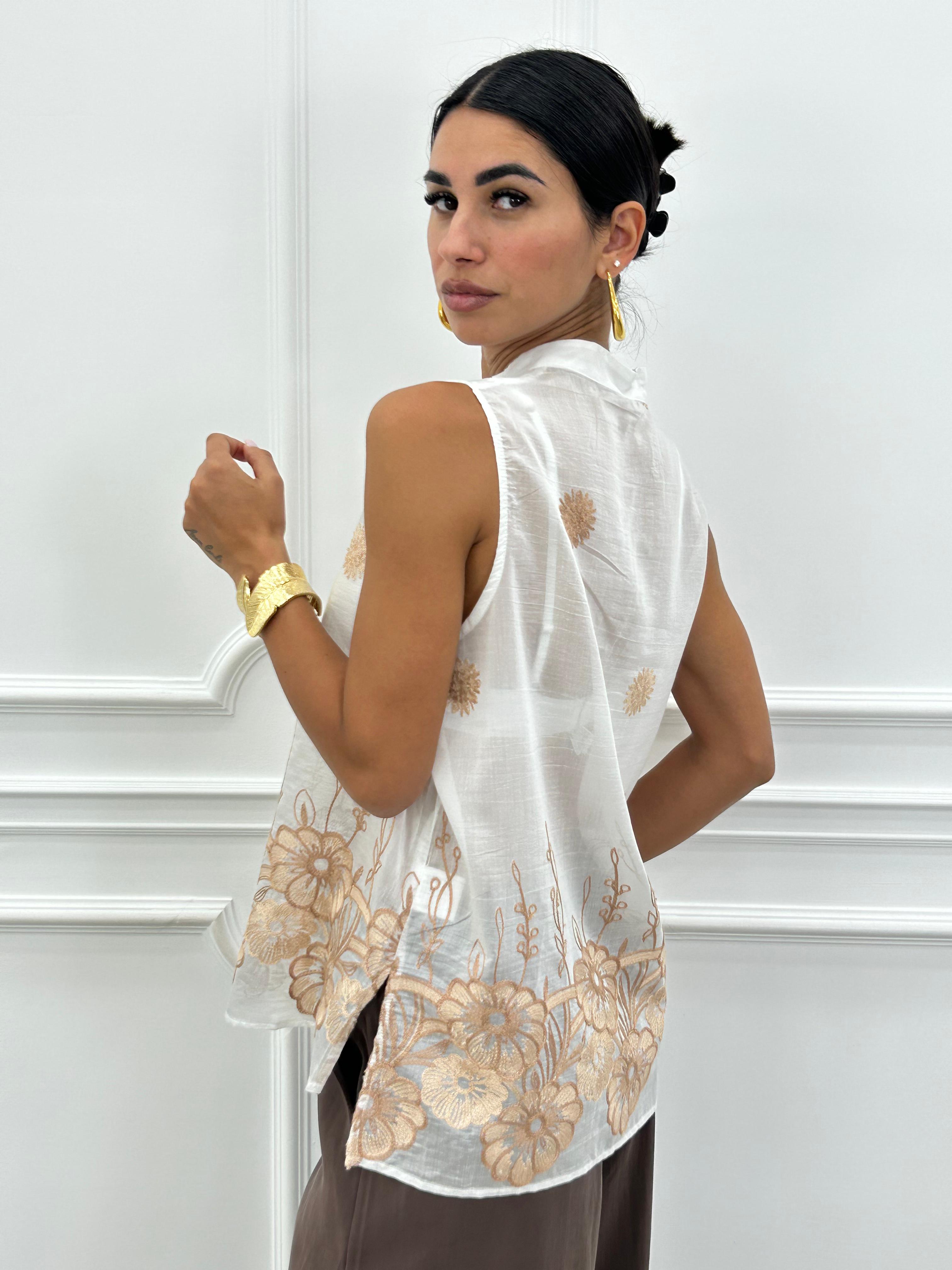 MAGLIA CON RICAMI NEW SS25