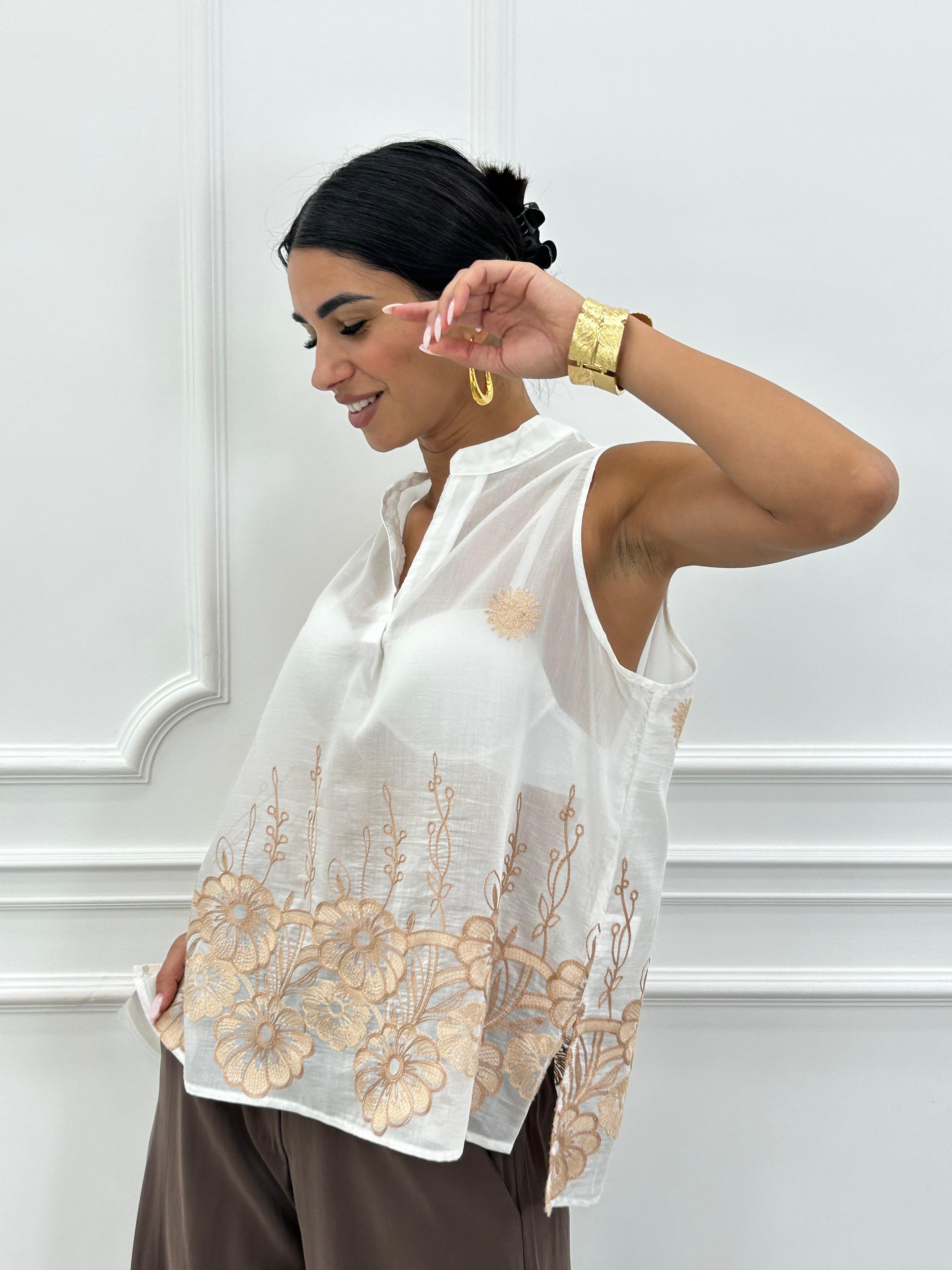 MAGLIA CON RICAMI NEW SS25