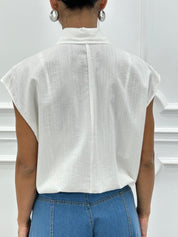 CAMICIA CON RICAMI NEW SS25