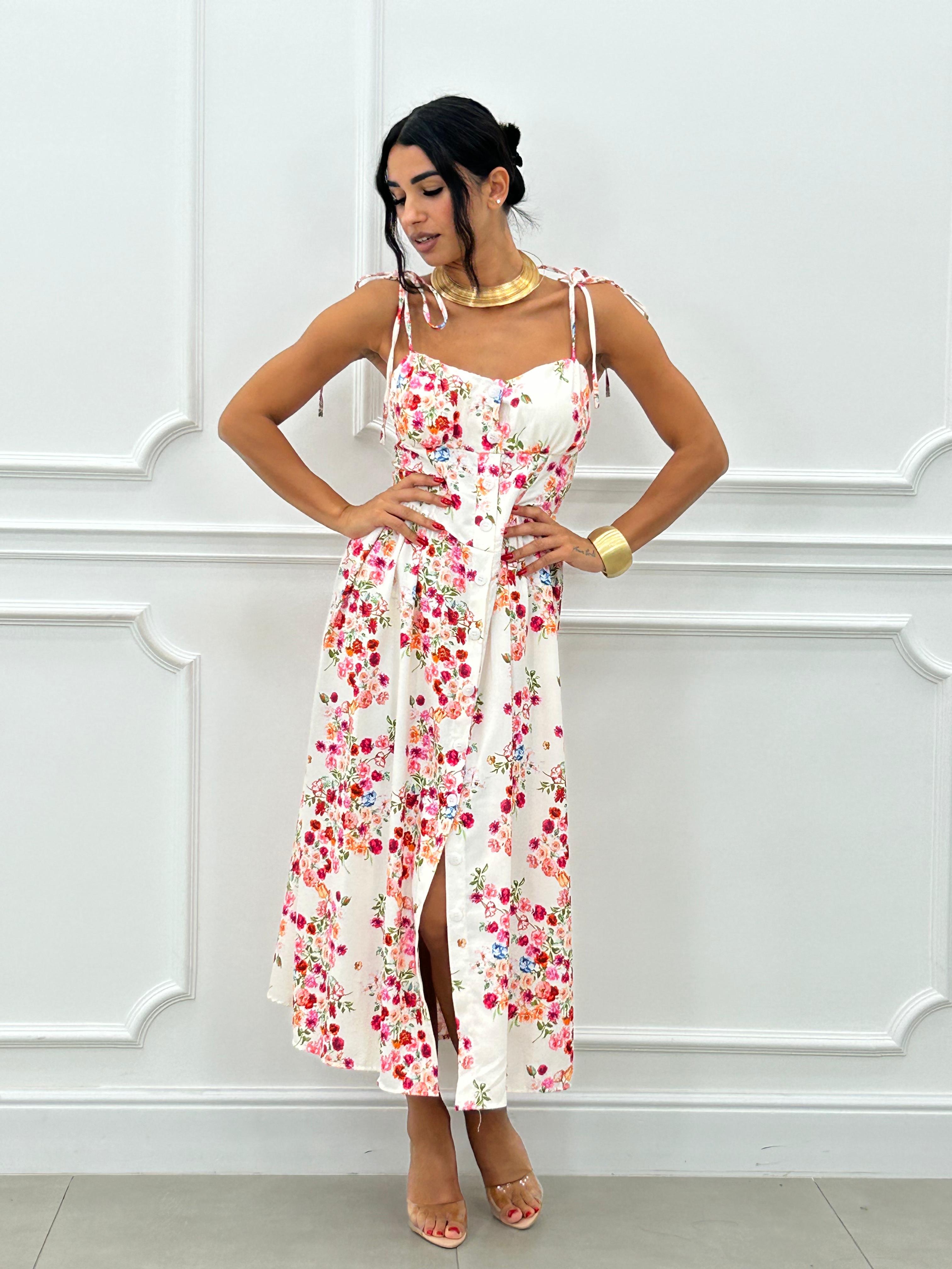 DRESS FLORAL TOUCH NEW SS25