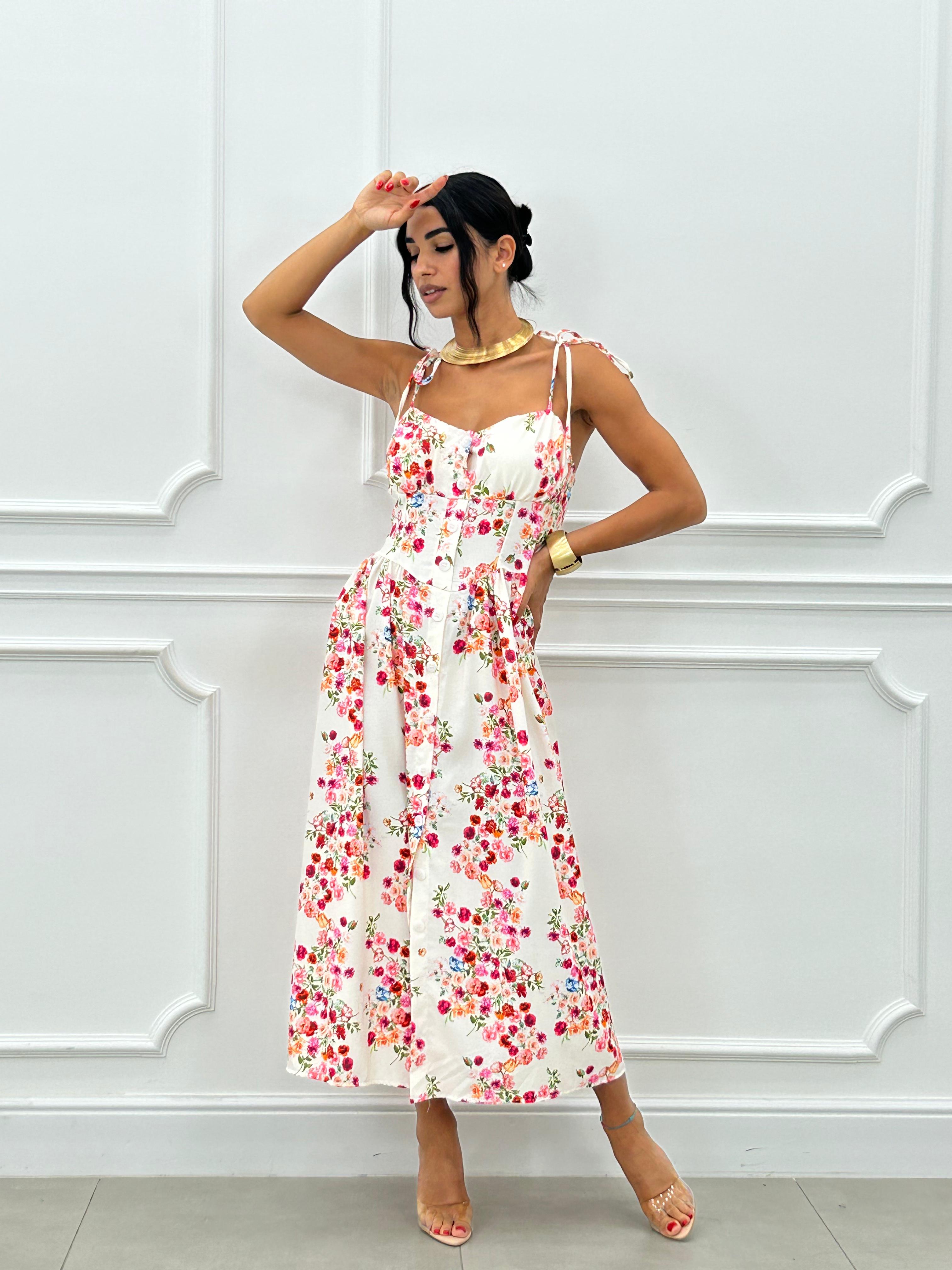 DRESS FLORAL TOUCH NEW SS25