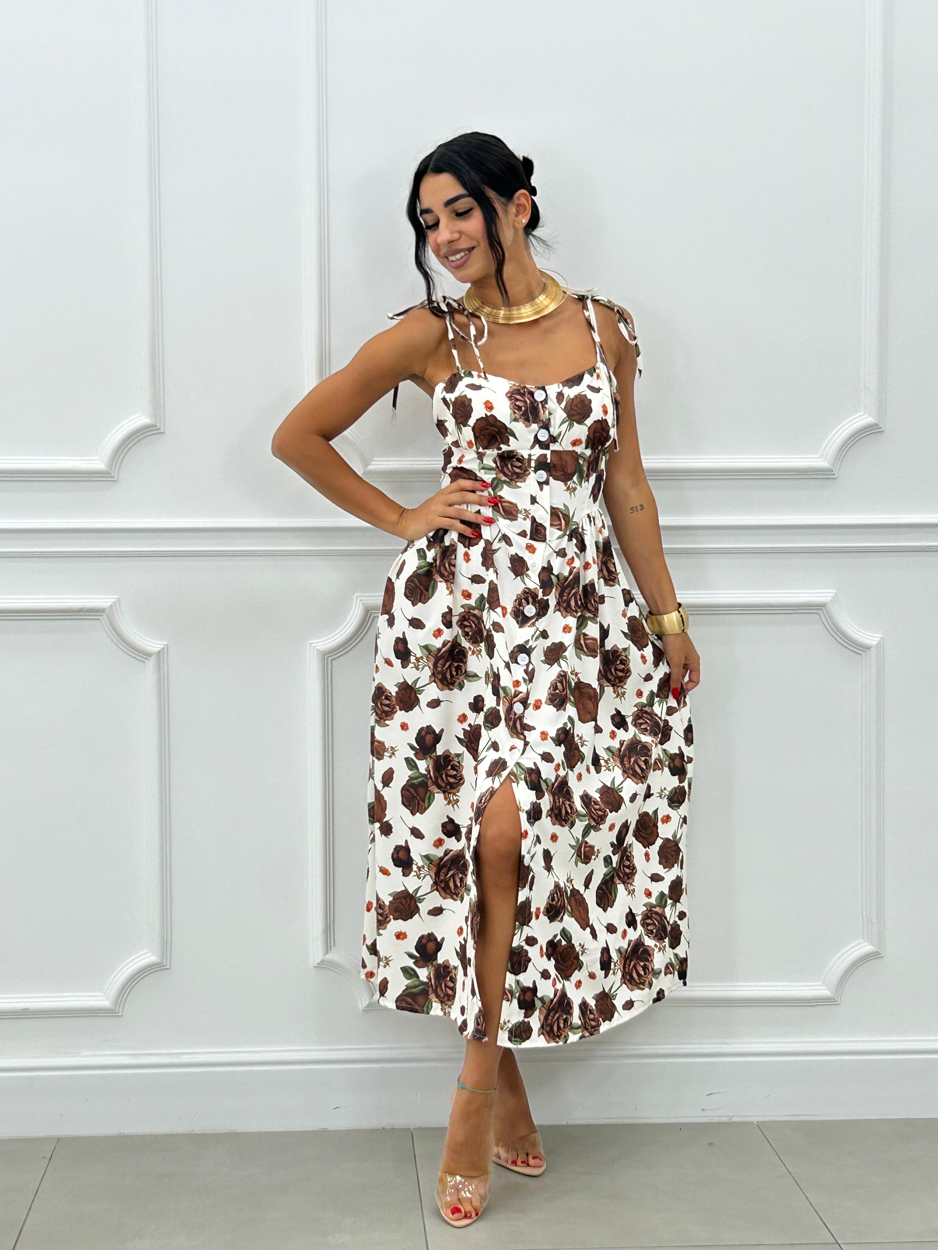 DRESS FLORAL TOUCH NEW SS25