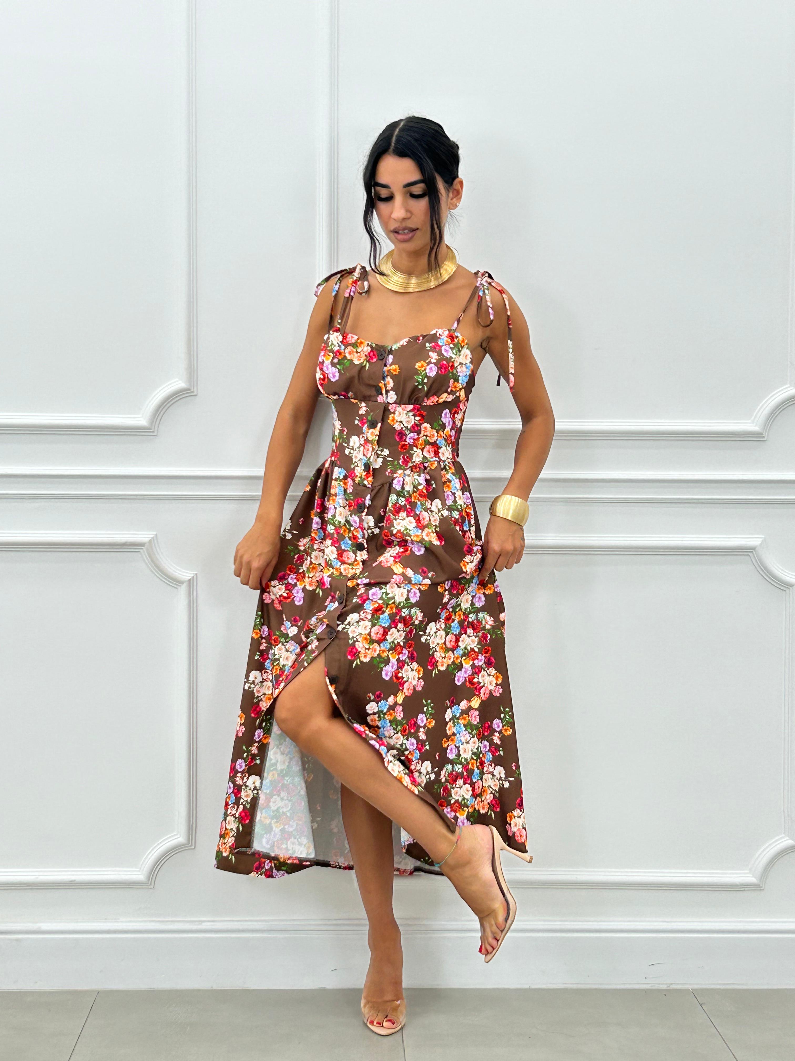 DRESS FLORAL TOUCH NEW SS25