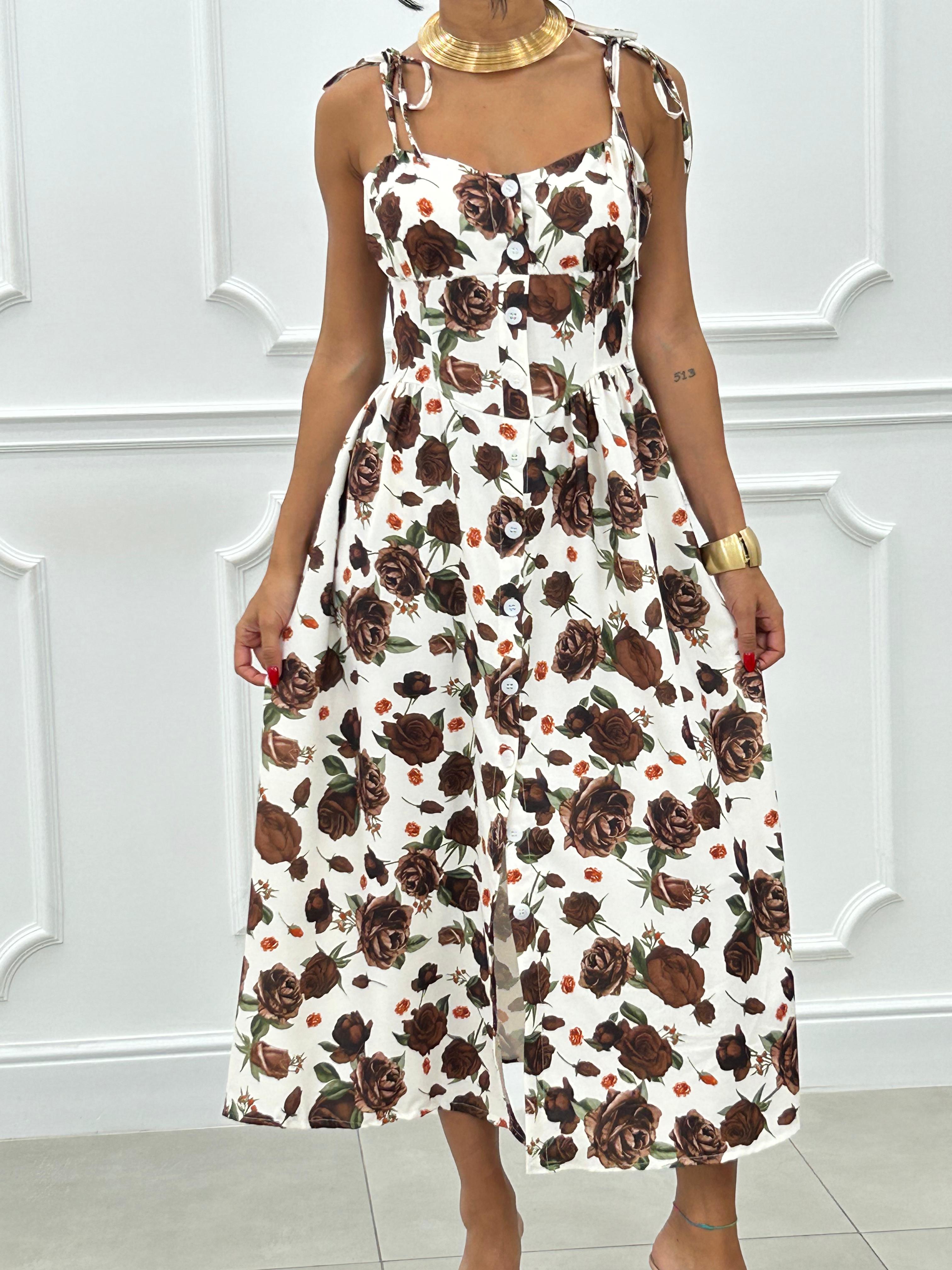 DRESS FLORAL TOUCH NEW SS25