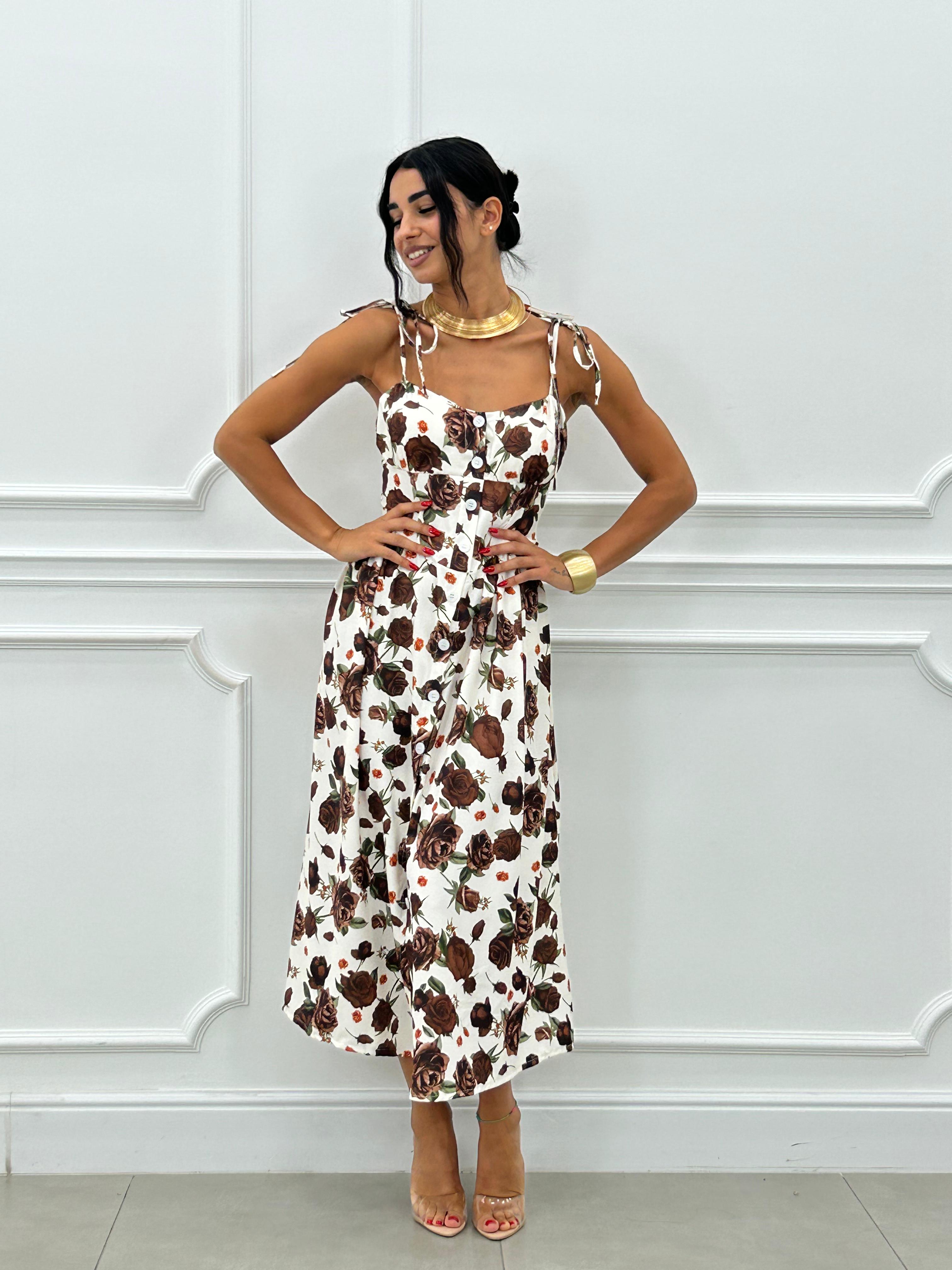 DRESS FLORAL TOUCH NEW SS25