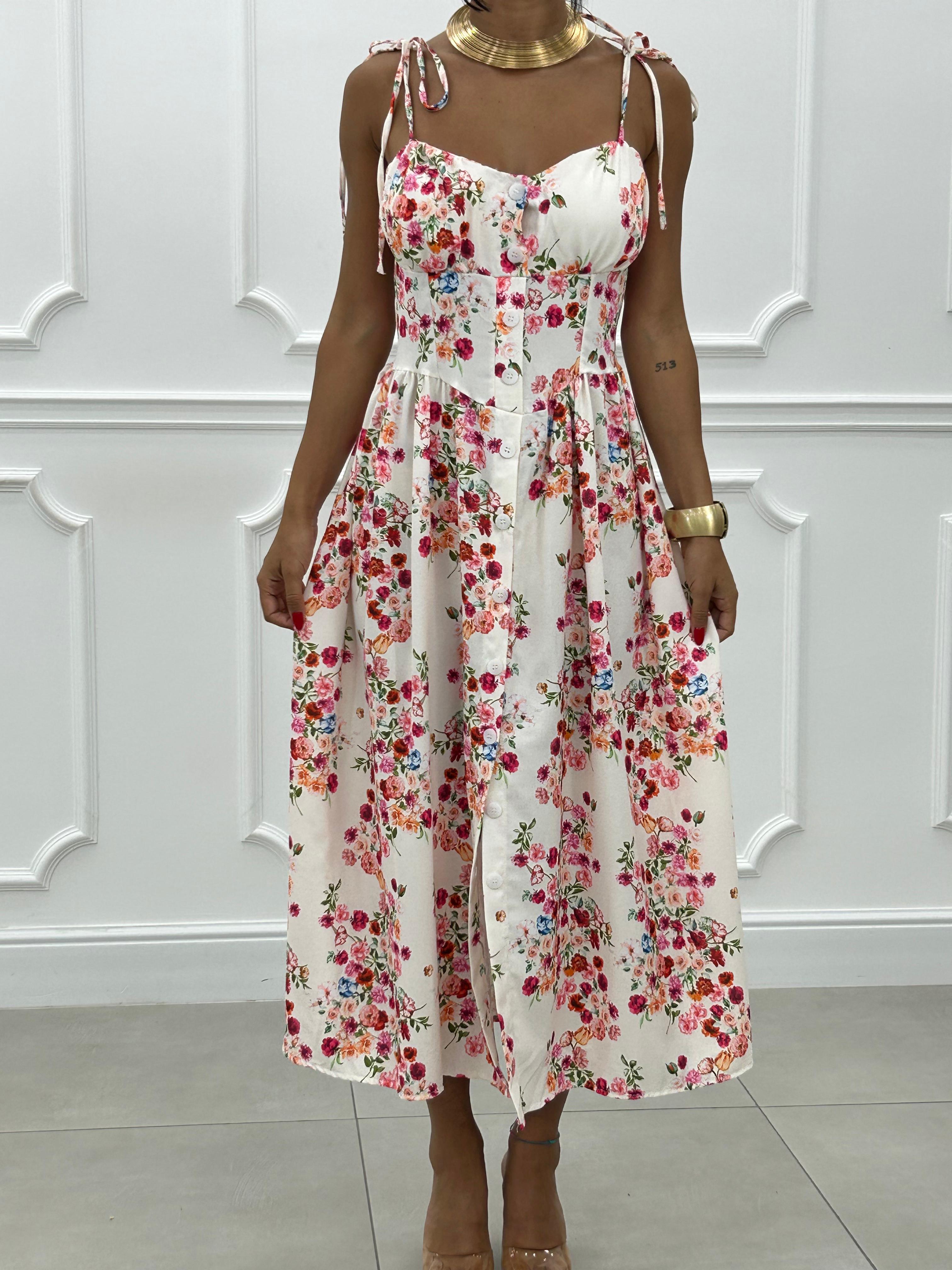 DRESS FLORAL TOUCH NEW SS25