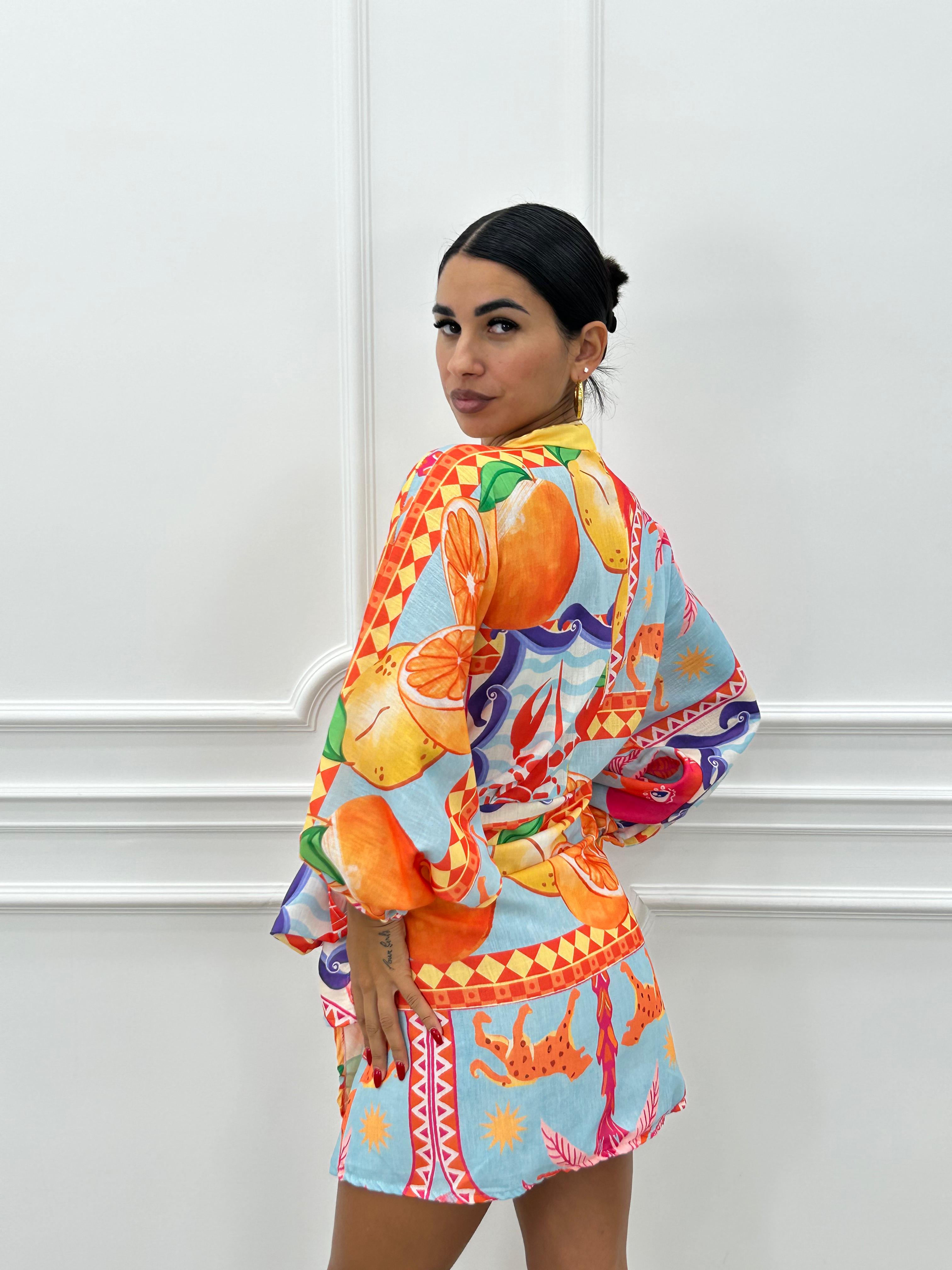 DRESS KIMONO FANTASIA NEW SS25