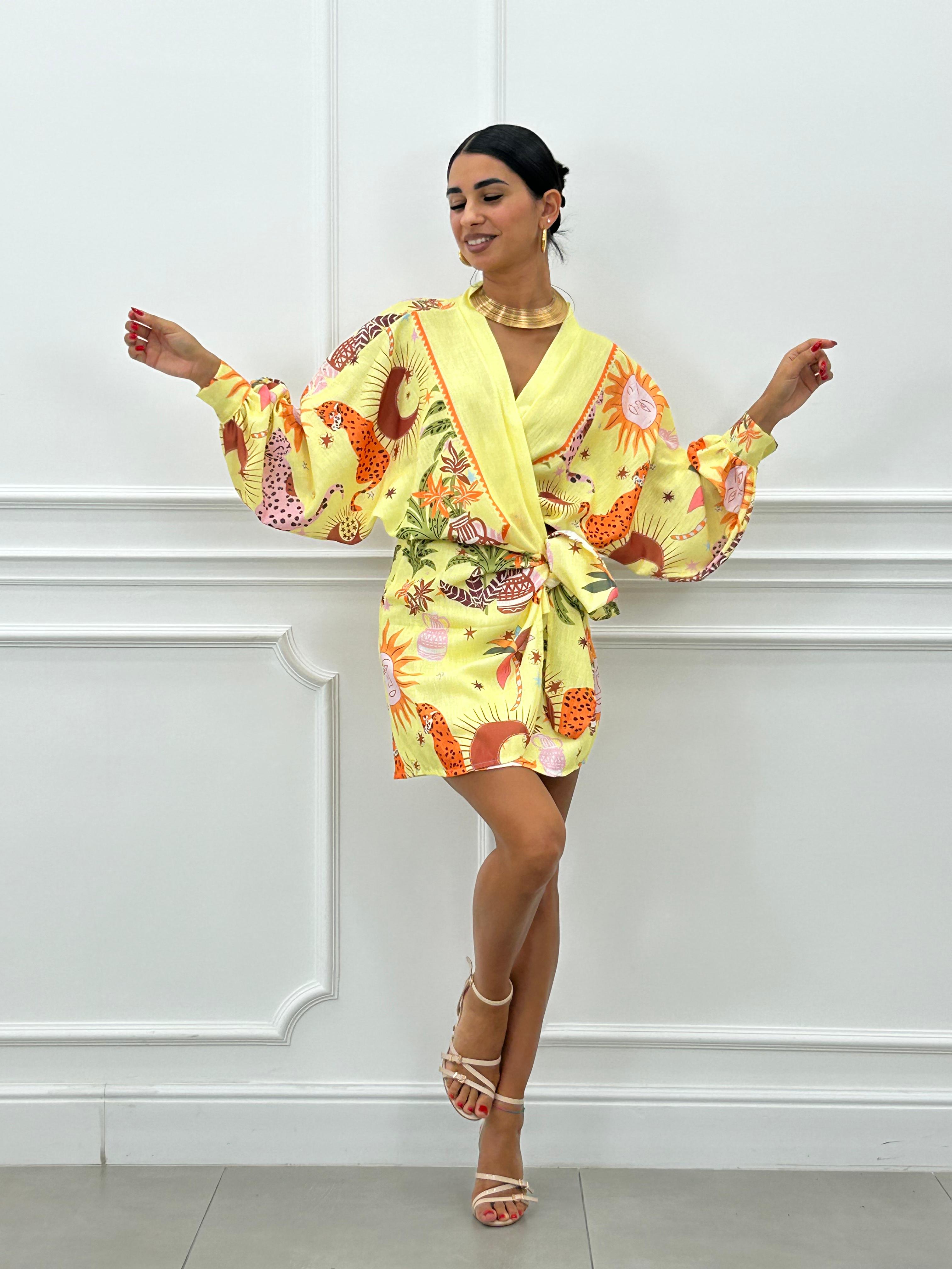 DRESS KIMONO FANTASIA NEW SS25