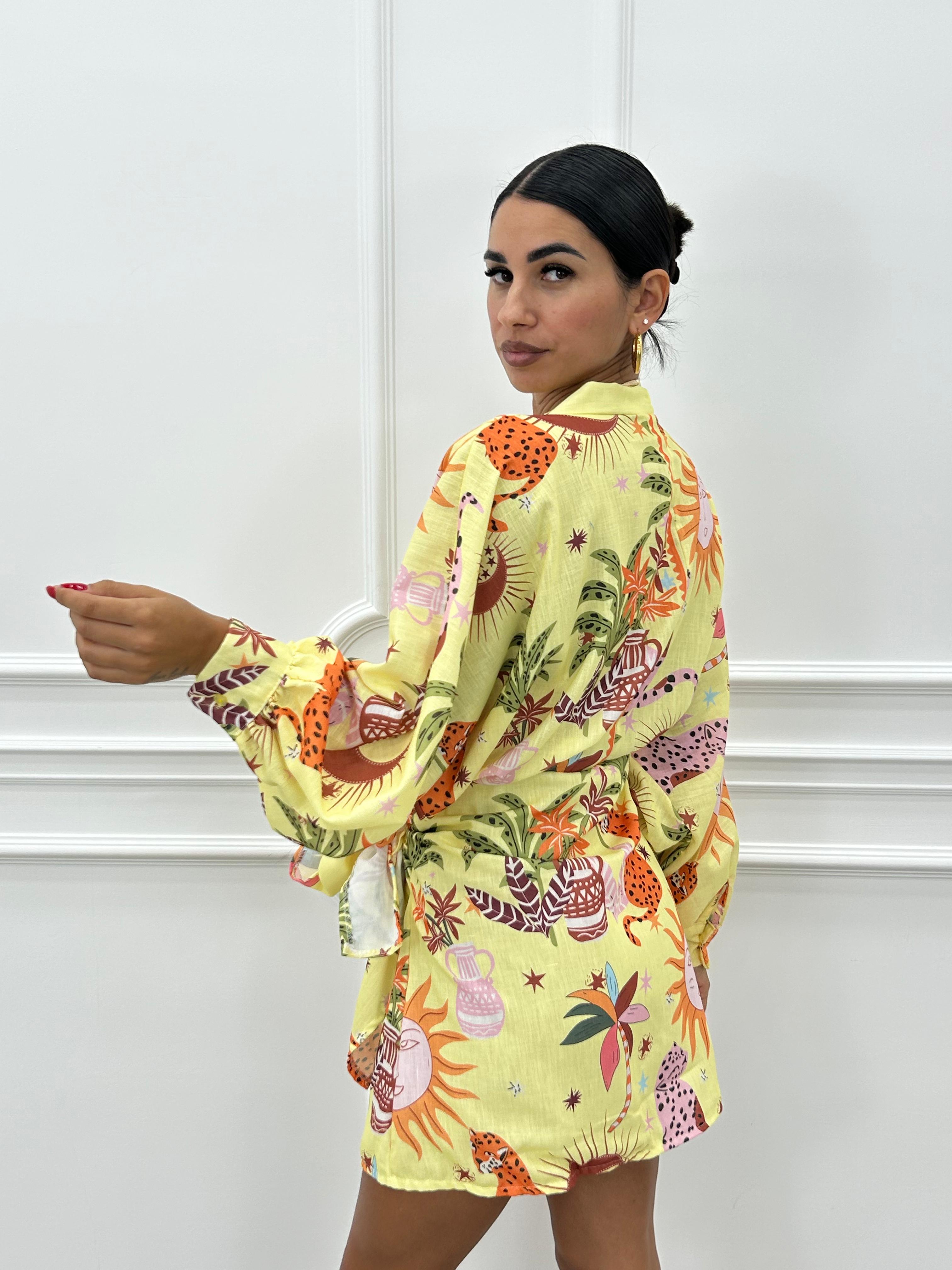 DRESS KIMONO FANTASIA NEW SS25