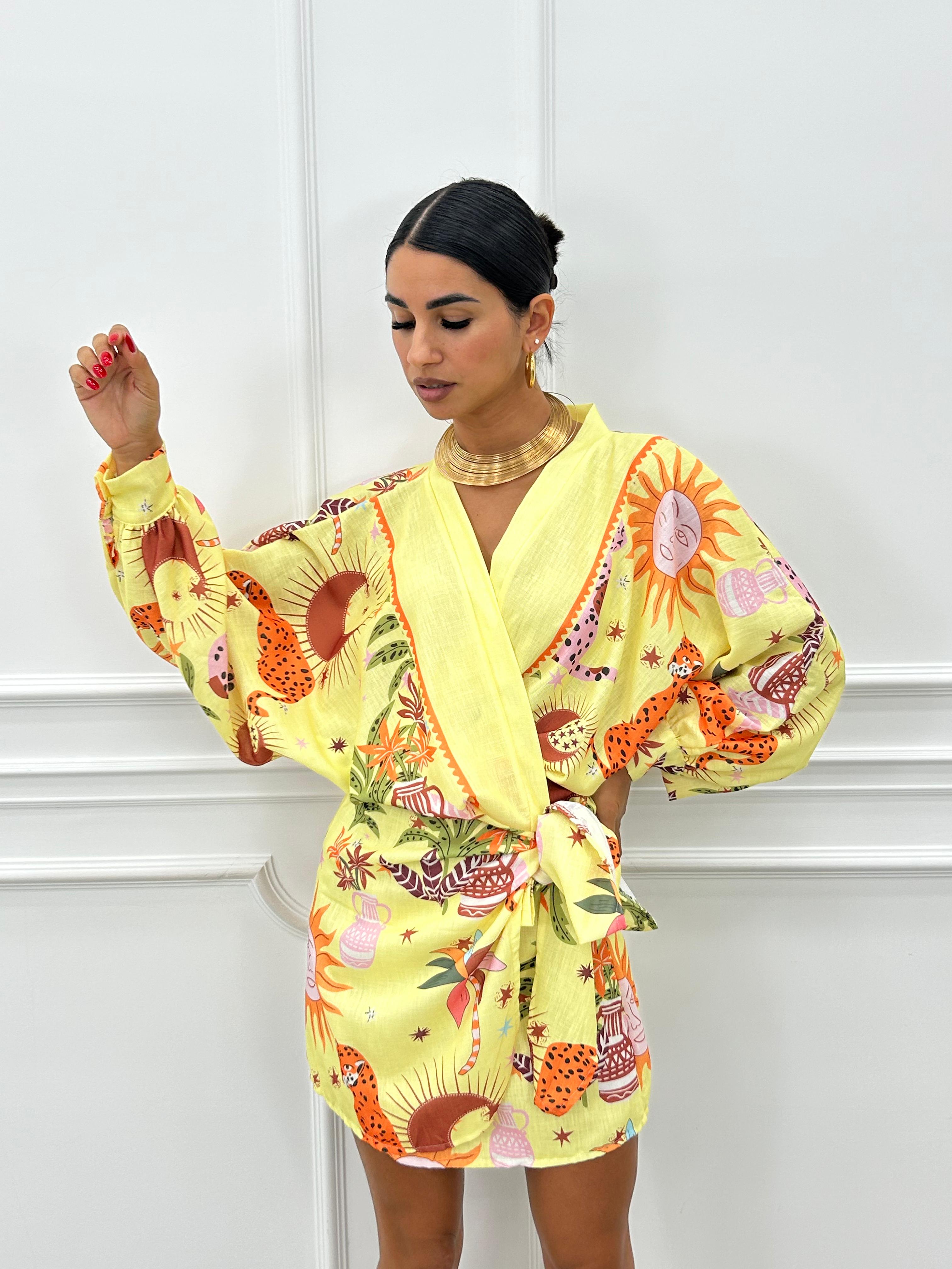 DRESS KIMONO FANTASIA NEW SS25
