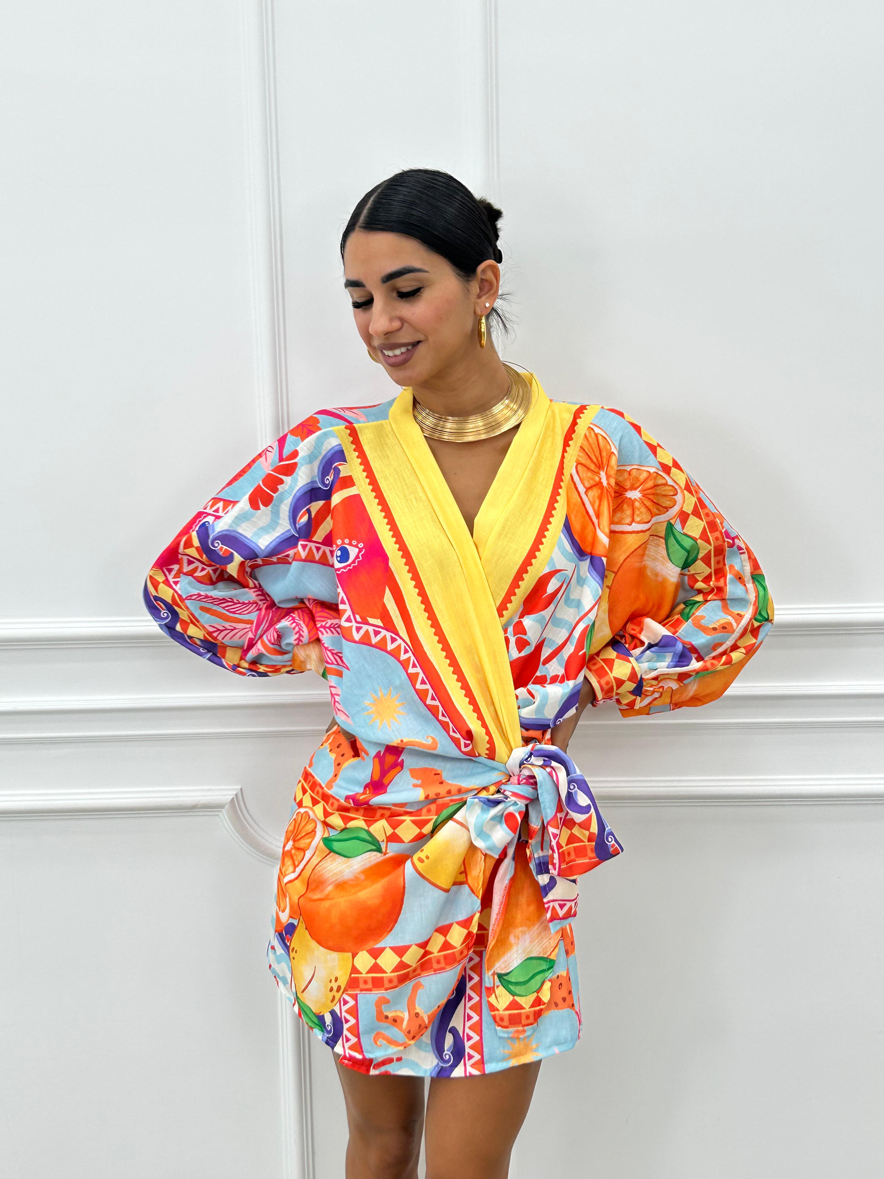 DRESS KIMONO FANTASIA NEW SS25