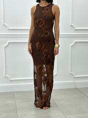 DRESS TULLE E FIORI NEW AI26