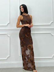 DRESS TULLE E FIORI NEW AI26