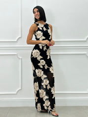 DRESS TULLE E FIORI NEW AI26