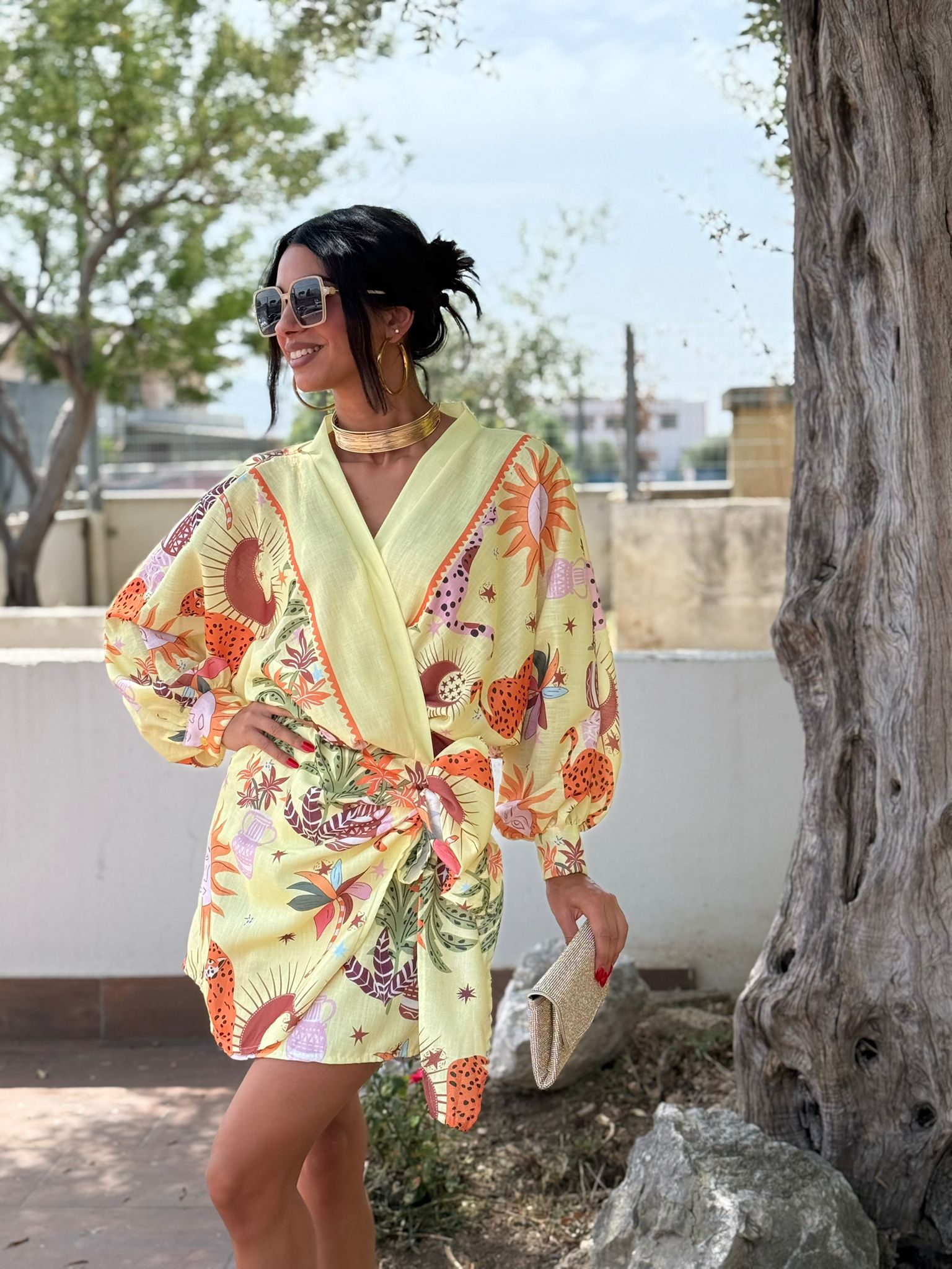 DRESS KIMONO FANTASIA NEW SS25
