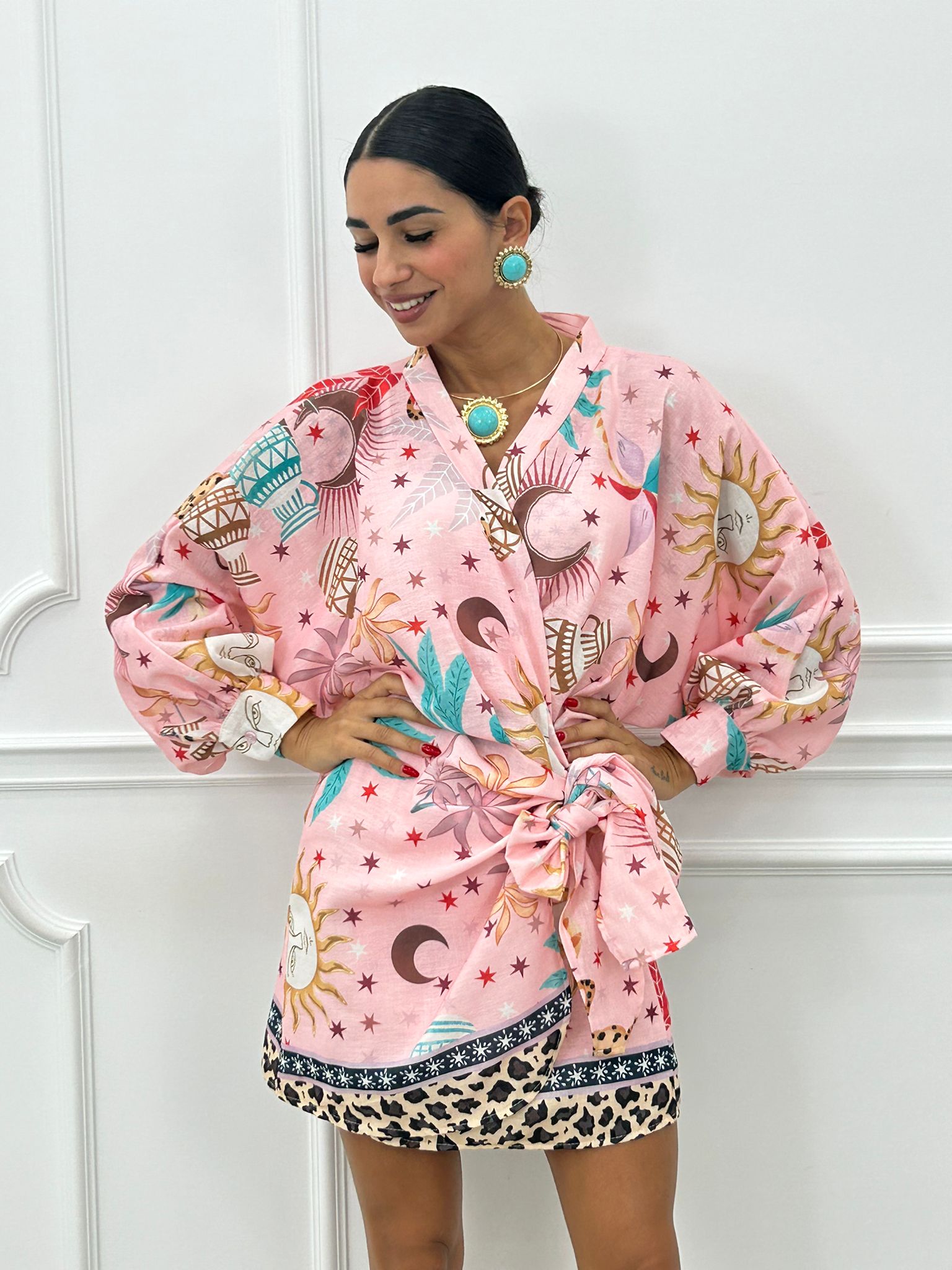 DRESS KIMONO FANTASIA NEW SS25