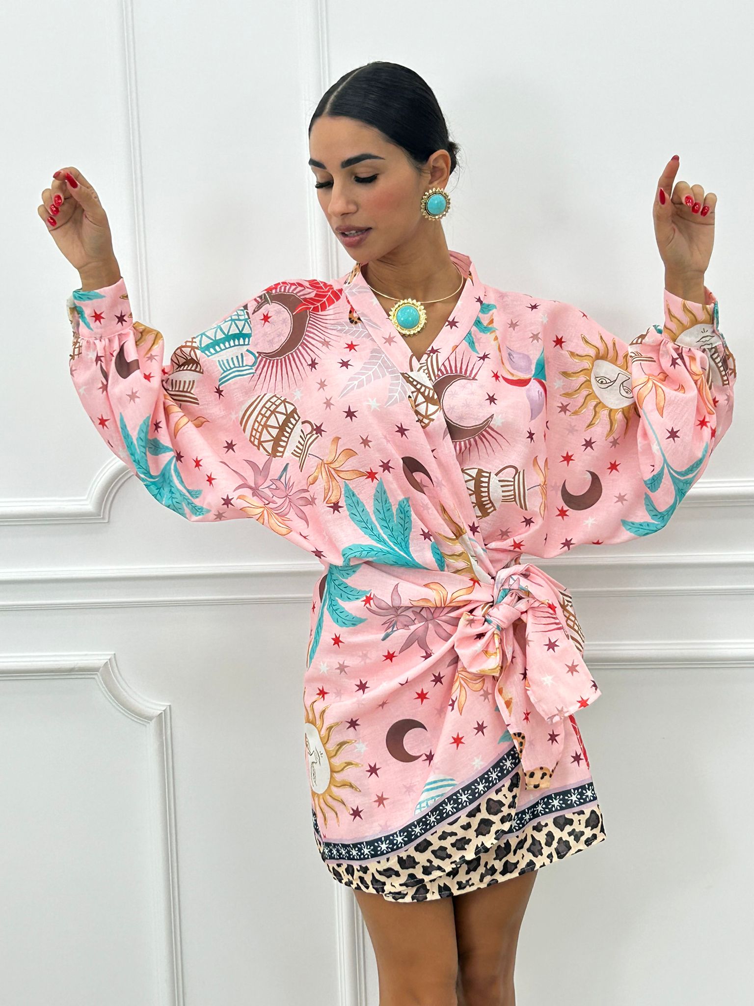DRESS KIMONO FANTASIA NEW SS25