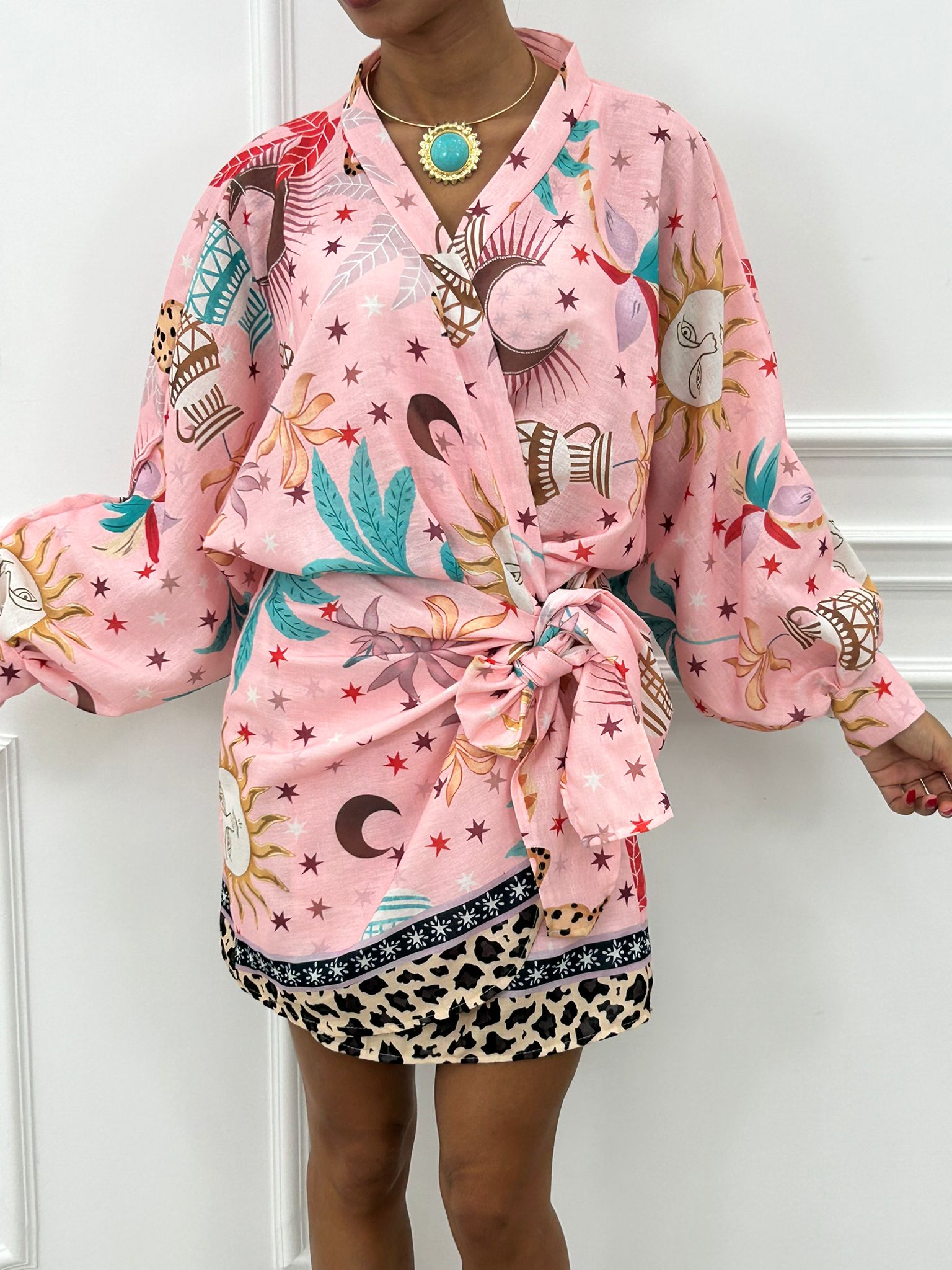 DRESS KIMONO FANTASIA NEW SS25