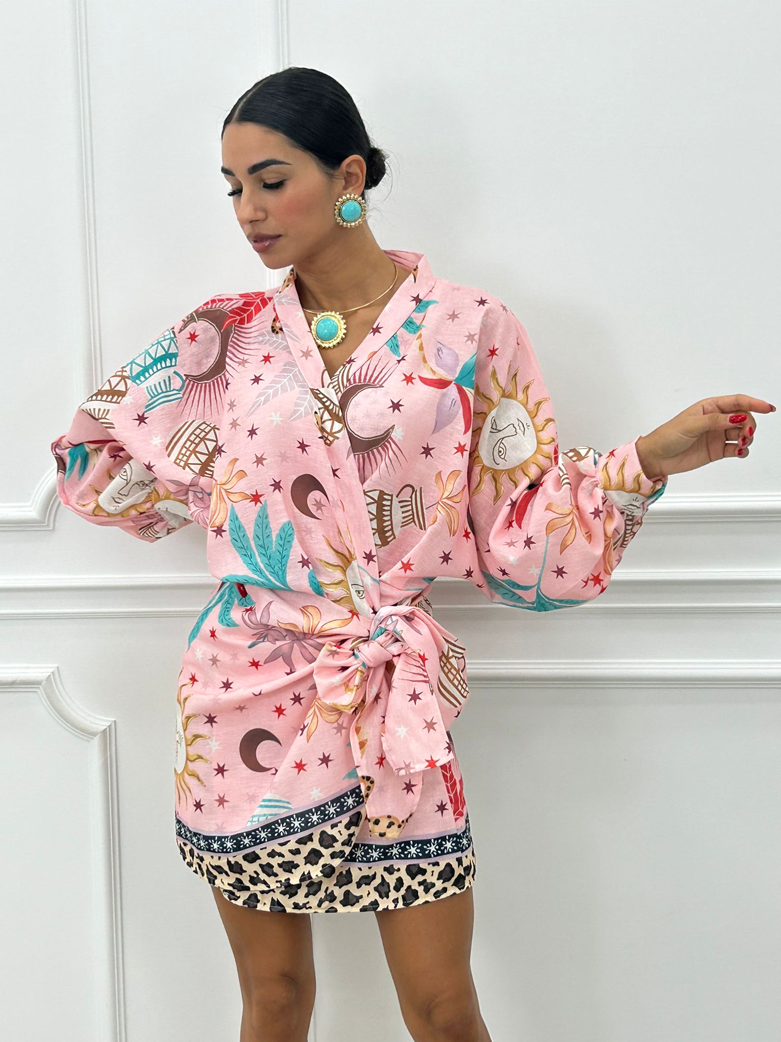 DRESS KIMONO FANTASIA NEW SS25