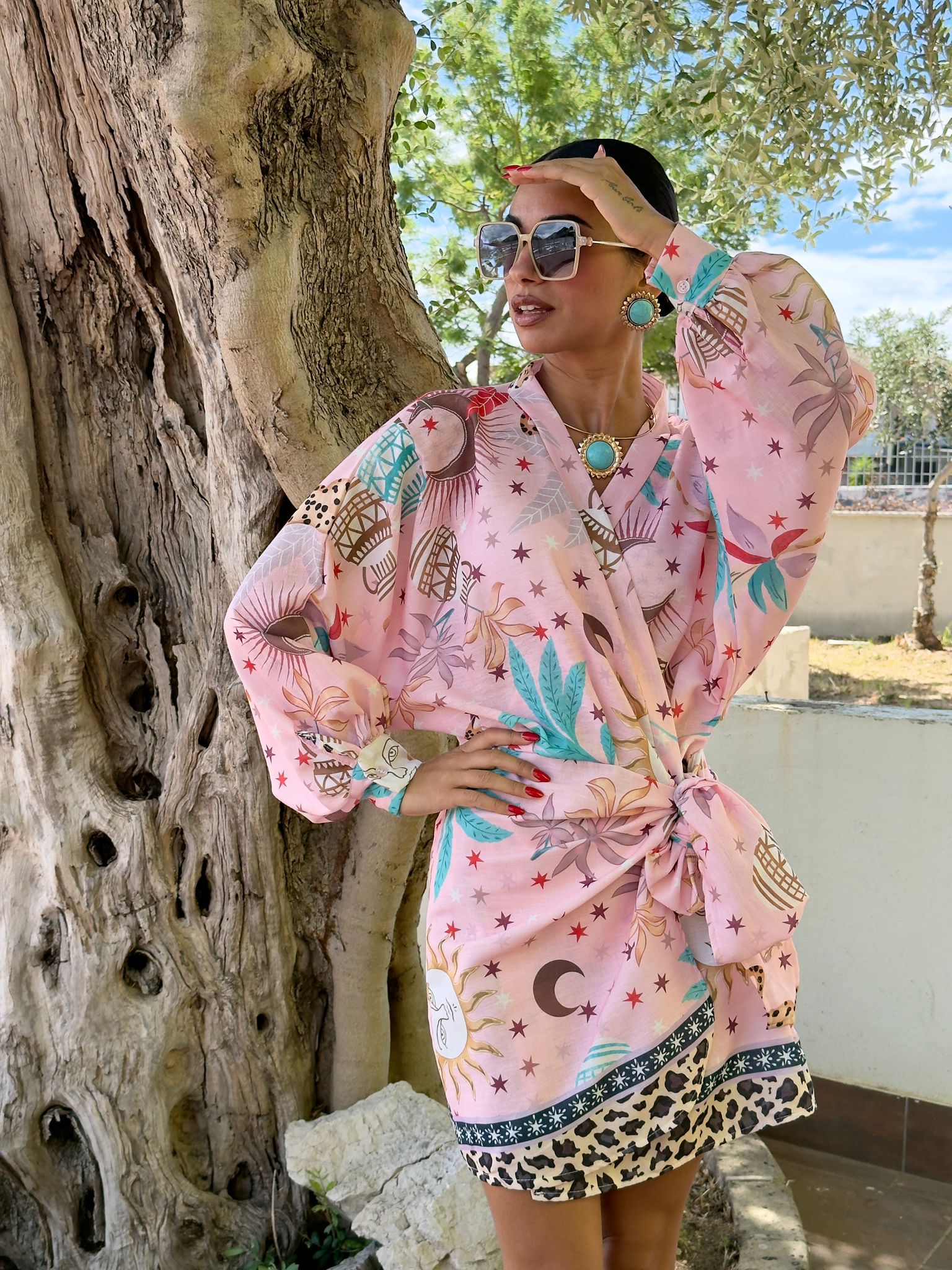 DRESS KIMONO FANTASIA NEW SS25