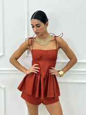 COORD-SET SHORTS E TOP NEW SS25