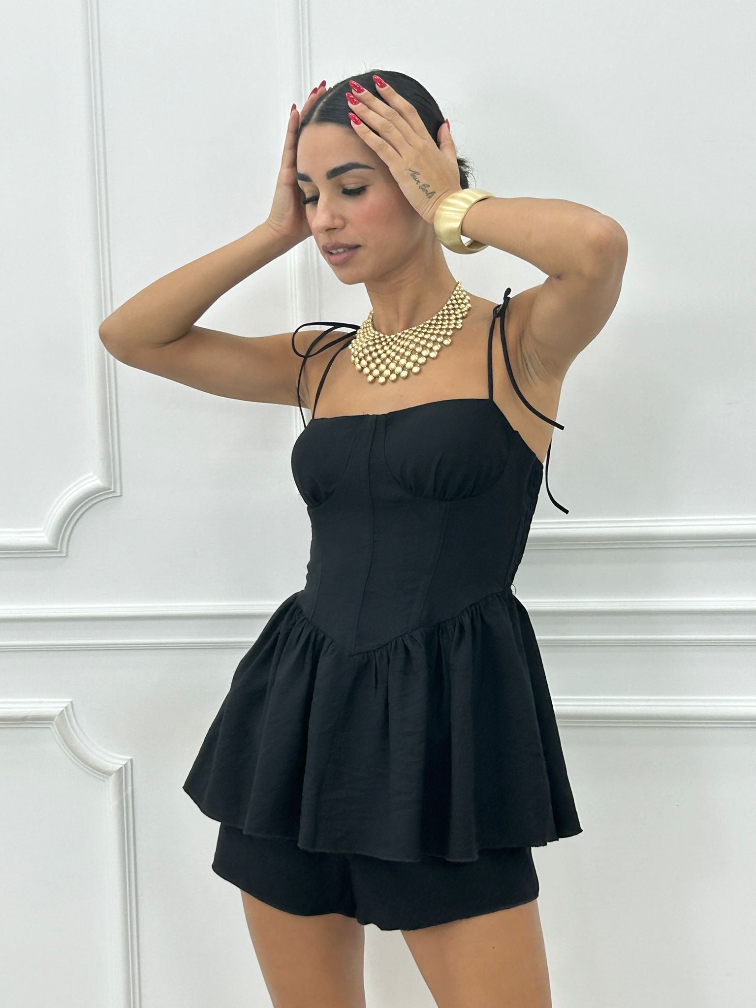 COORD-SET SHORTS E TOP NEW SS25