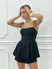 COORD-SET SHORTS E TOP NEW SS25