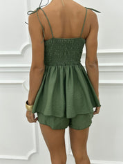 COORD-SET SHORTS E TOP NEW SS25
