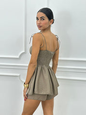 COORD-SET SHORTS E TOP NEW SS25