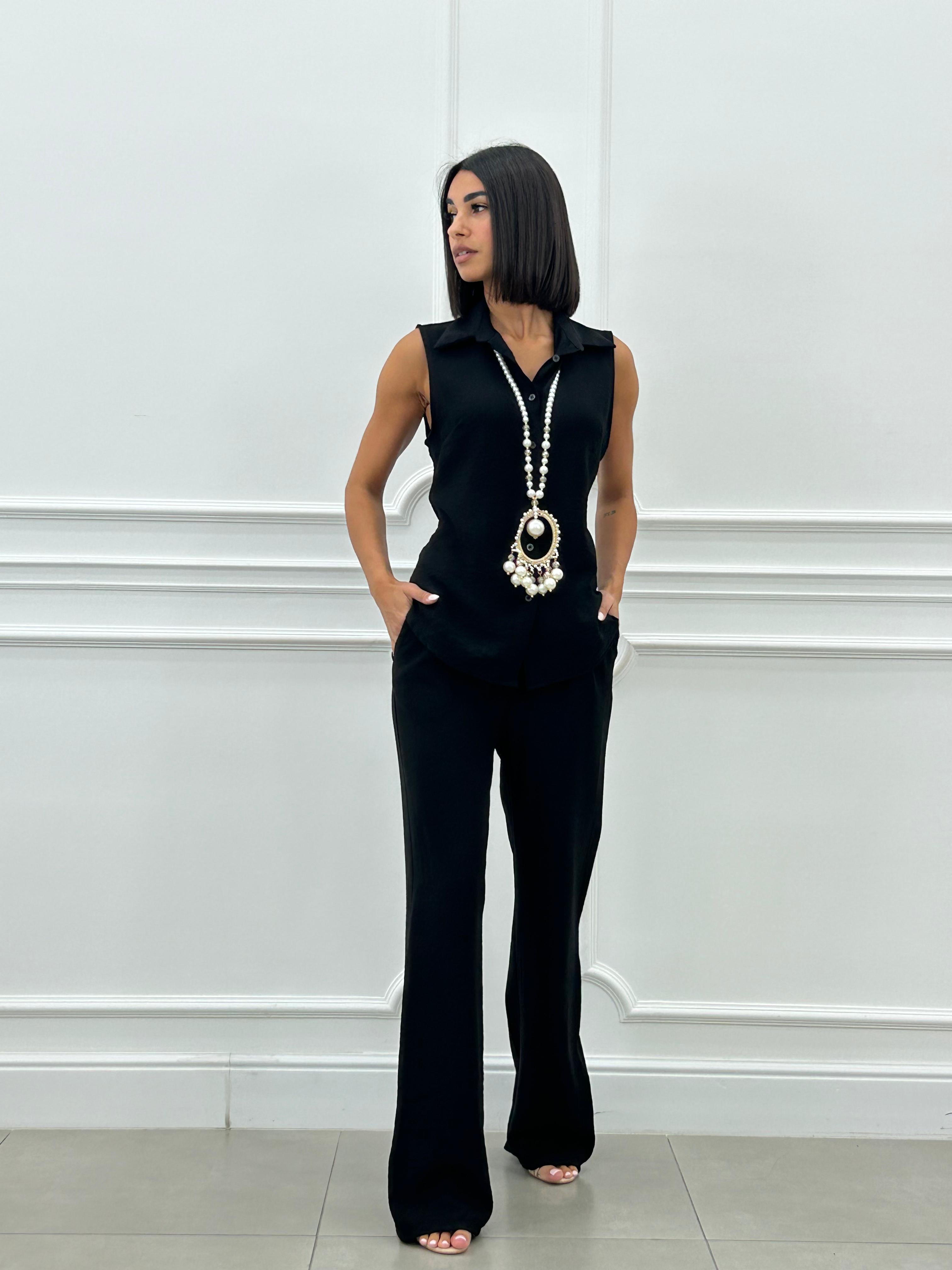 COORD-SET GILET E PANTALONE  NEW SS25