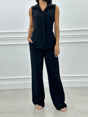 COORD-SET GILET E PANTALONE  NEW SS25