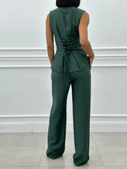 COORD-SET GILET E PANTALONE  NEW SS25