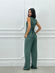 COORD-SET GILET E PANTALONE  NEW SS25
