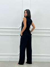 COORD-SET GILET E PANTALONE  NEW SS25