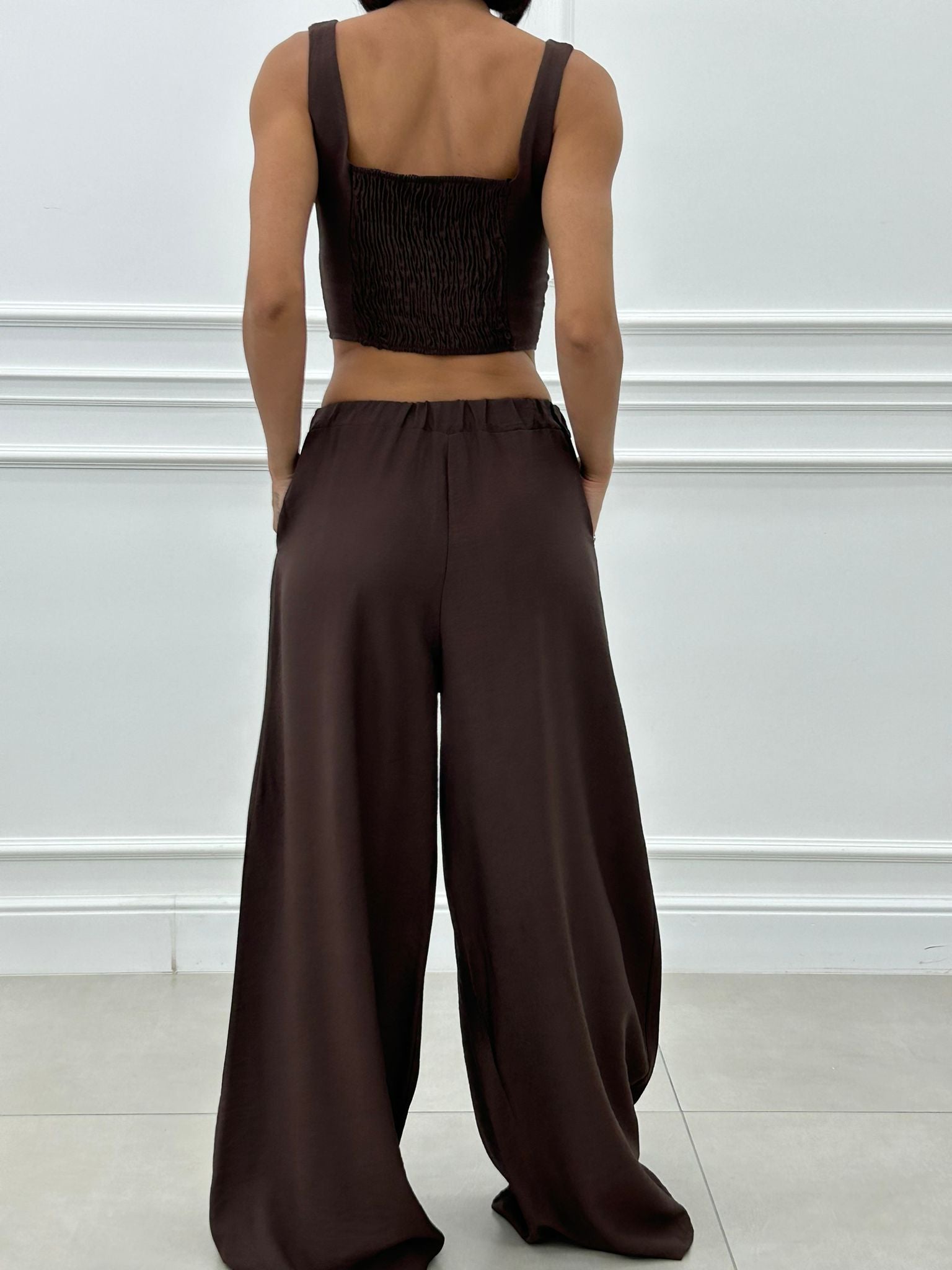 COORDINATO TOP E PANTAPALAZZO NEW SS25