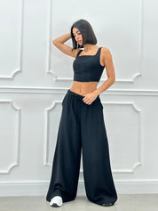 COORDINATO TOP E PANTAPALAZZO NEW SS25