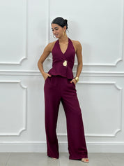 COORDINATO GILET E PANTALONE NEW SS25
