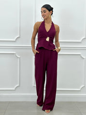 COORDINATO GILET E PANTALONE NEW SS25