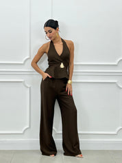 COORDINATO GILET E PANTALONE NEW SS25