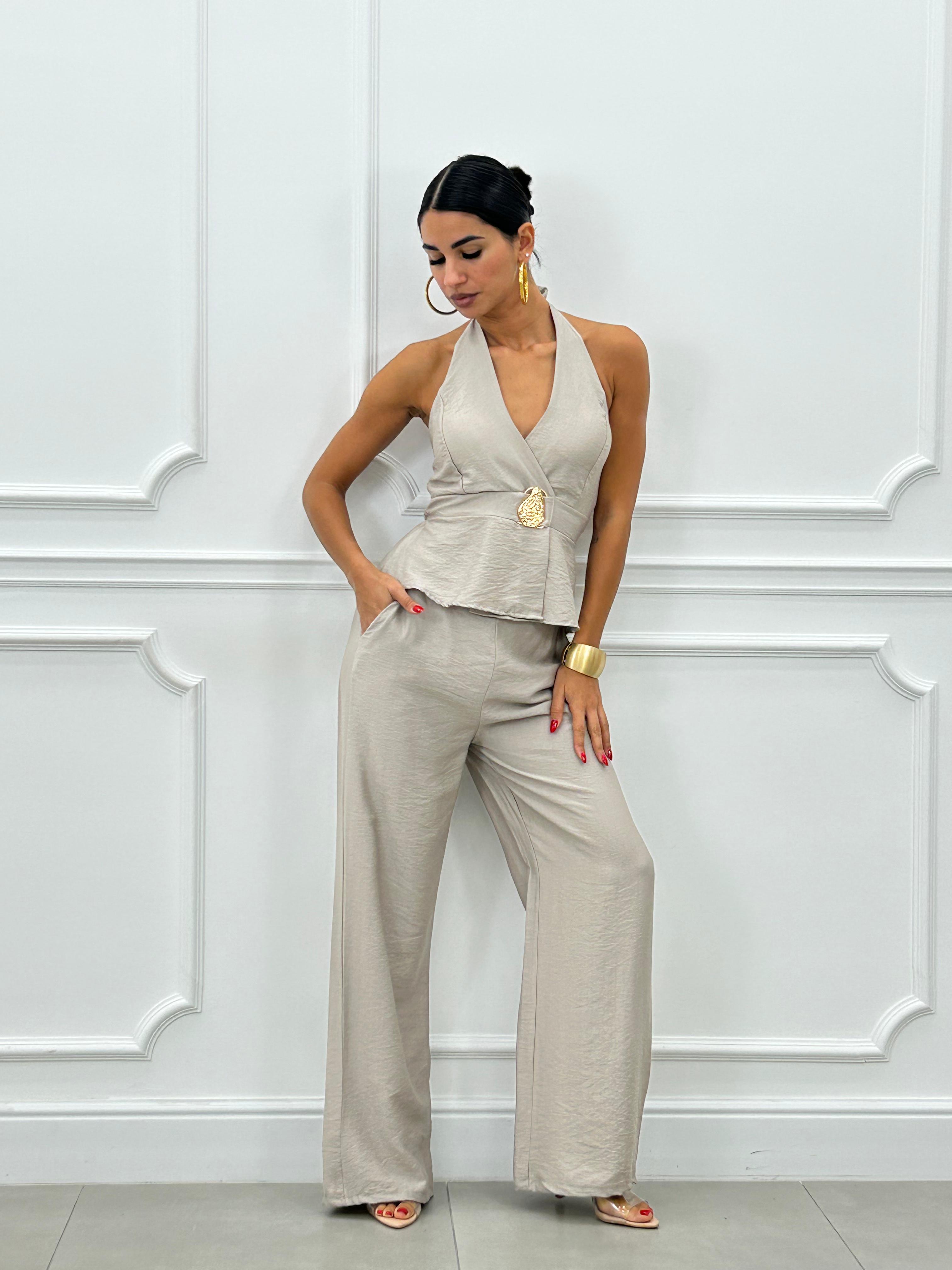 COORDINATO GILET E PANTALONE NEW SS25