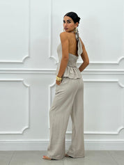 COORDINATO GILET E PANTALONE NEW SS25
