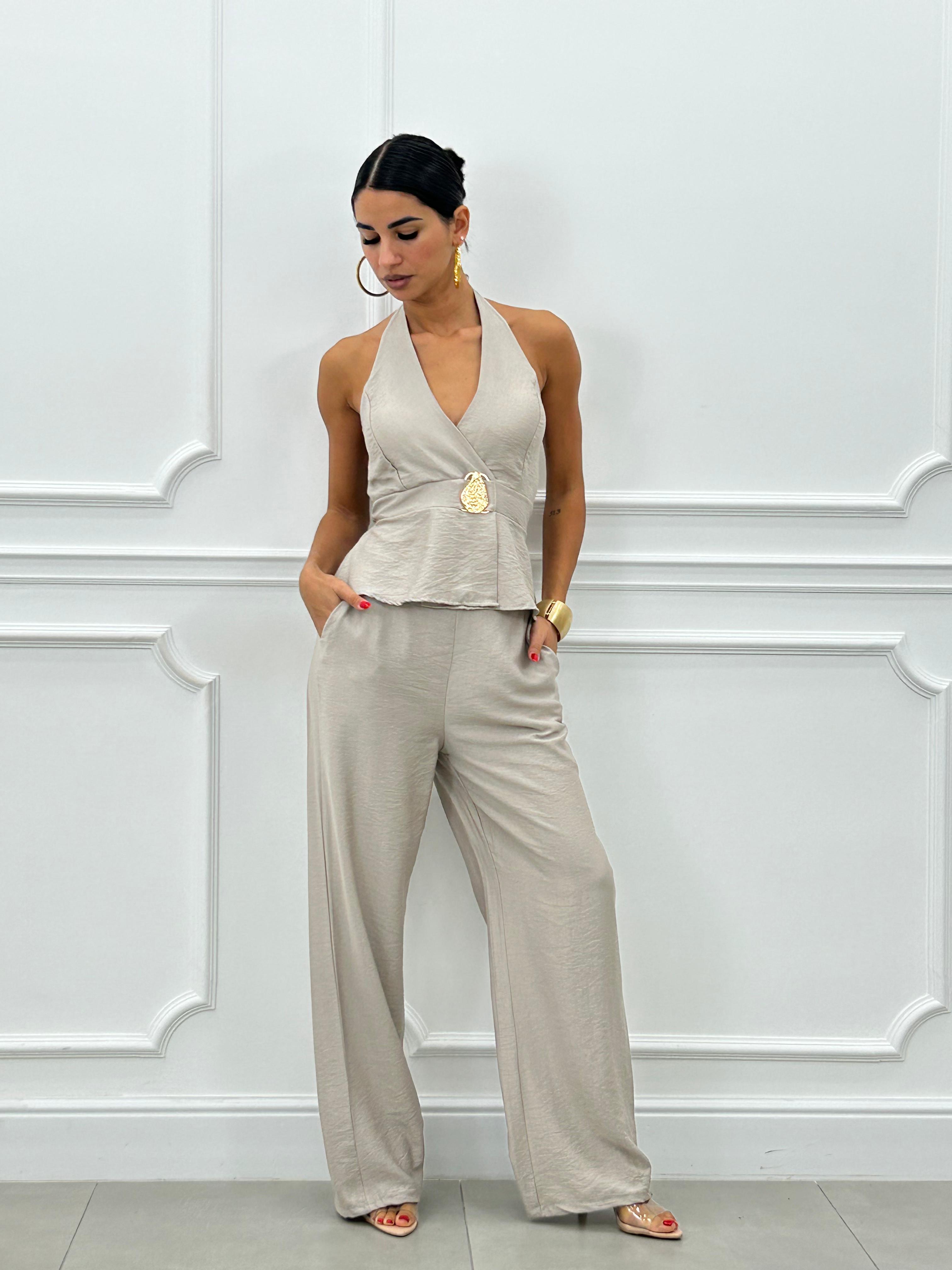 COORDINATO GILET E PANTALONE NEW SS25
