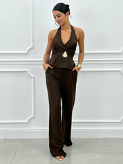 COORDINATO GILET E PANTALONE NEW SS25