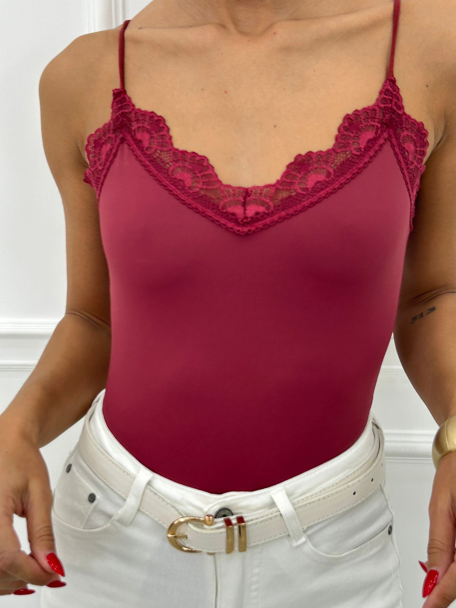 BODY CON PIZZO NEW AI26