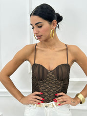 BODY PIZZO E TULLE NEW AI26