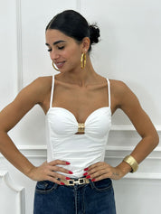 BODY CON DETTAGLIO ORO NEW AI26