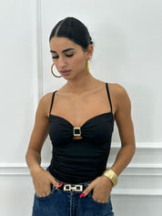 BODY CON DETTAGLIO ORO NEW AI26