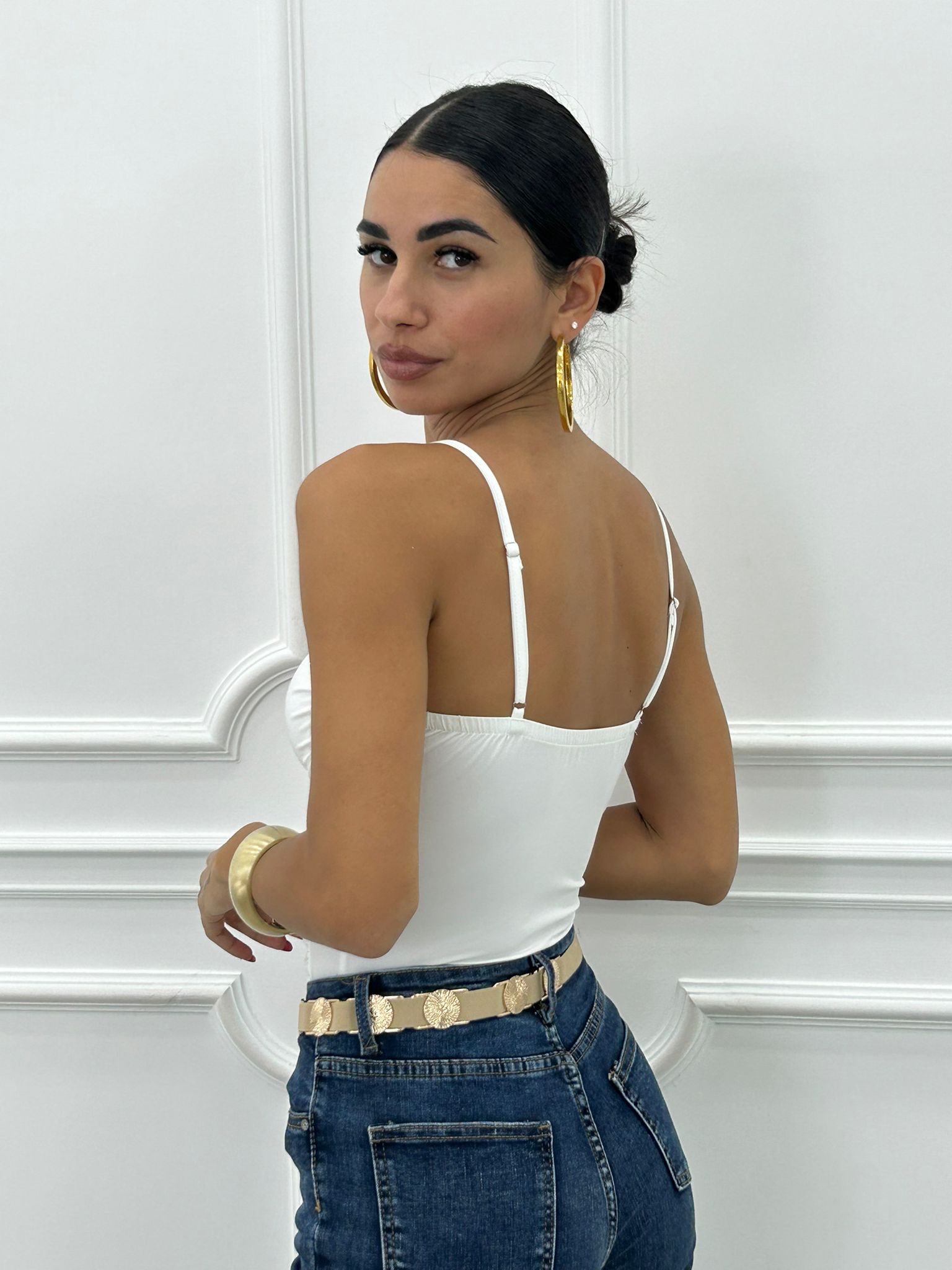 BODY CON DETTAGLIO ORO NEW AI26