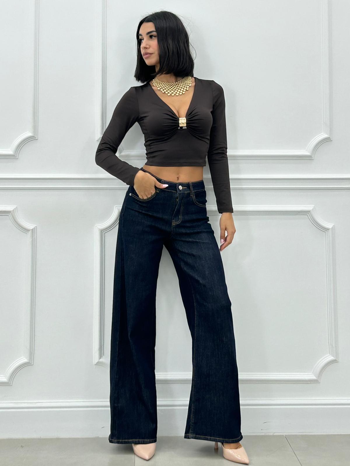 JEANS DENIM SCURO NEW AI26